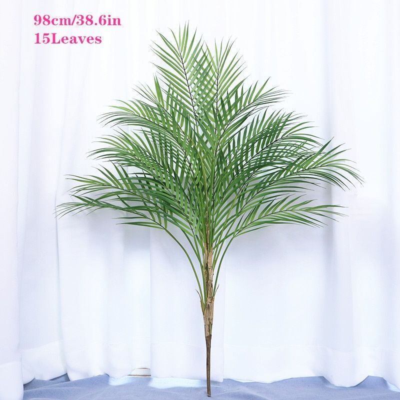70-125cm Artificial Palm Tree Realistic Indoor Tropical Plant Plastic Decor NEW