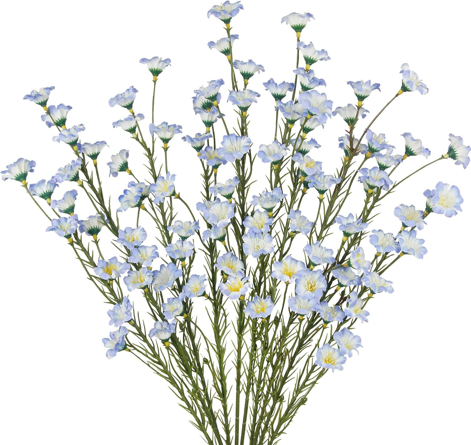 10 Pcs Artificial Wildflowers with Stems Bulk Silk Spring Flowers 21