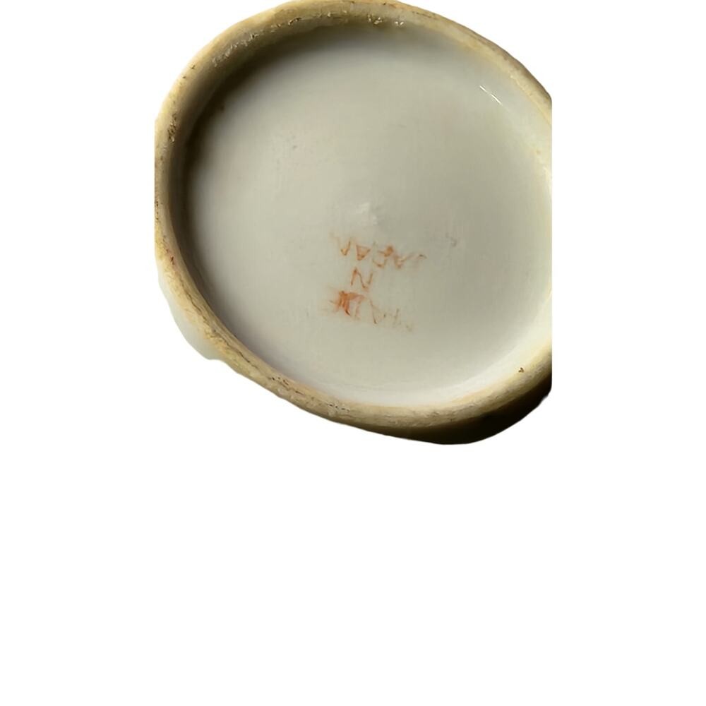 Vintage Japanese Mustard/Jam Pot with Lid and Spoon