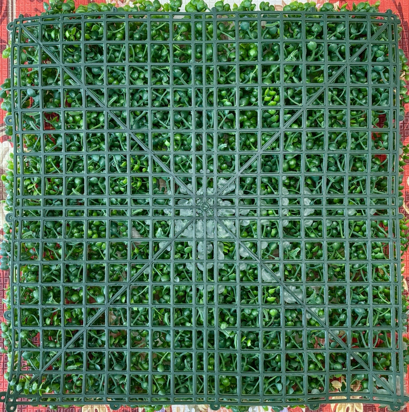 2 X 20″x20″ Artificial Faux Leaf Fence Screen Wall Decor Panel Decor JQDP01
