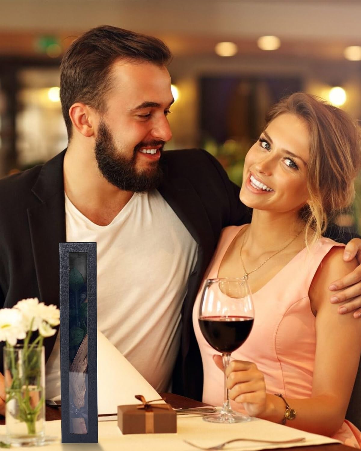 Single Black Preserved Rose – Timeless Gift for Women on Any Occasion