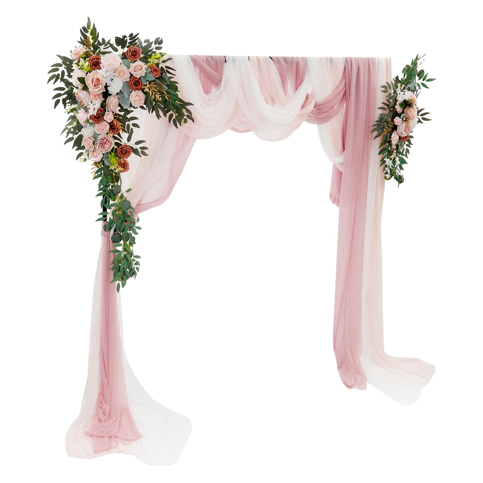Decorative Artificial Flowers, Artificial Wedding Arch Flower Kit, Wedding Artif