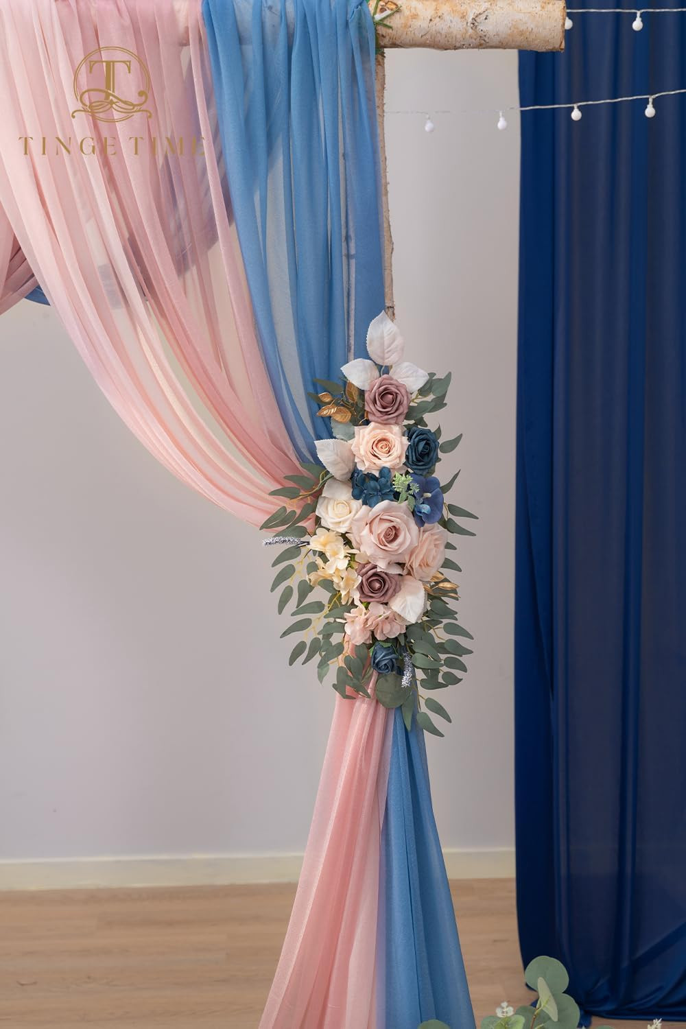 Artificial Arch Flowers Kit – 5 Silk Floral Arrangements for Weddings & Events