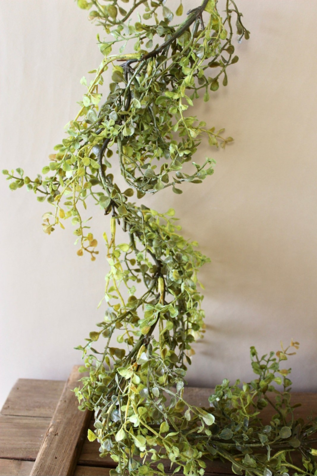 6ft Artificial Baby Grass Garland Variegated Greenery Spring Home Decor