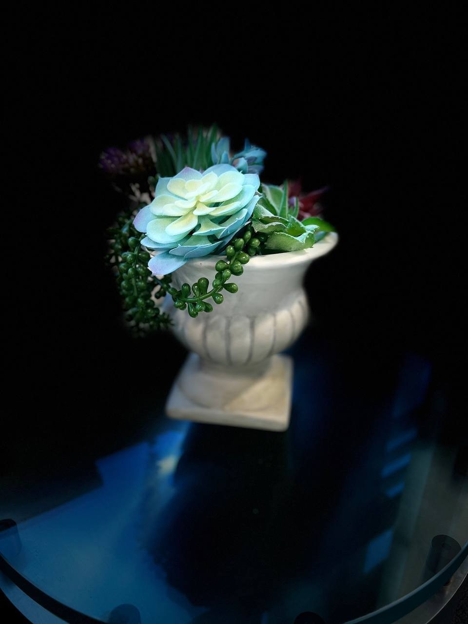 Artificial Succulents Fake Plants 16 Pcs Set Faux Plants Indoor Home Decor