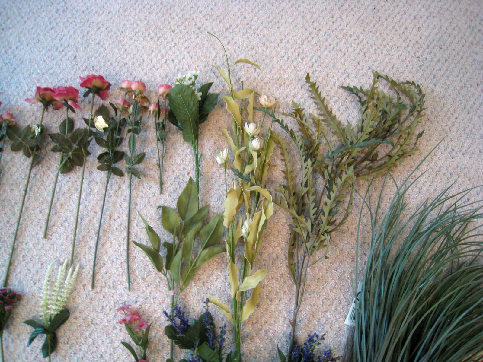 Vtg Floral Stems and Pics Lot of 35 Some Unique Most new