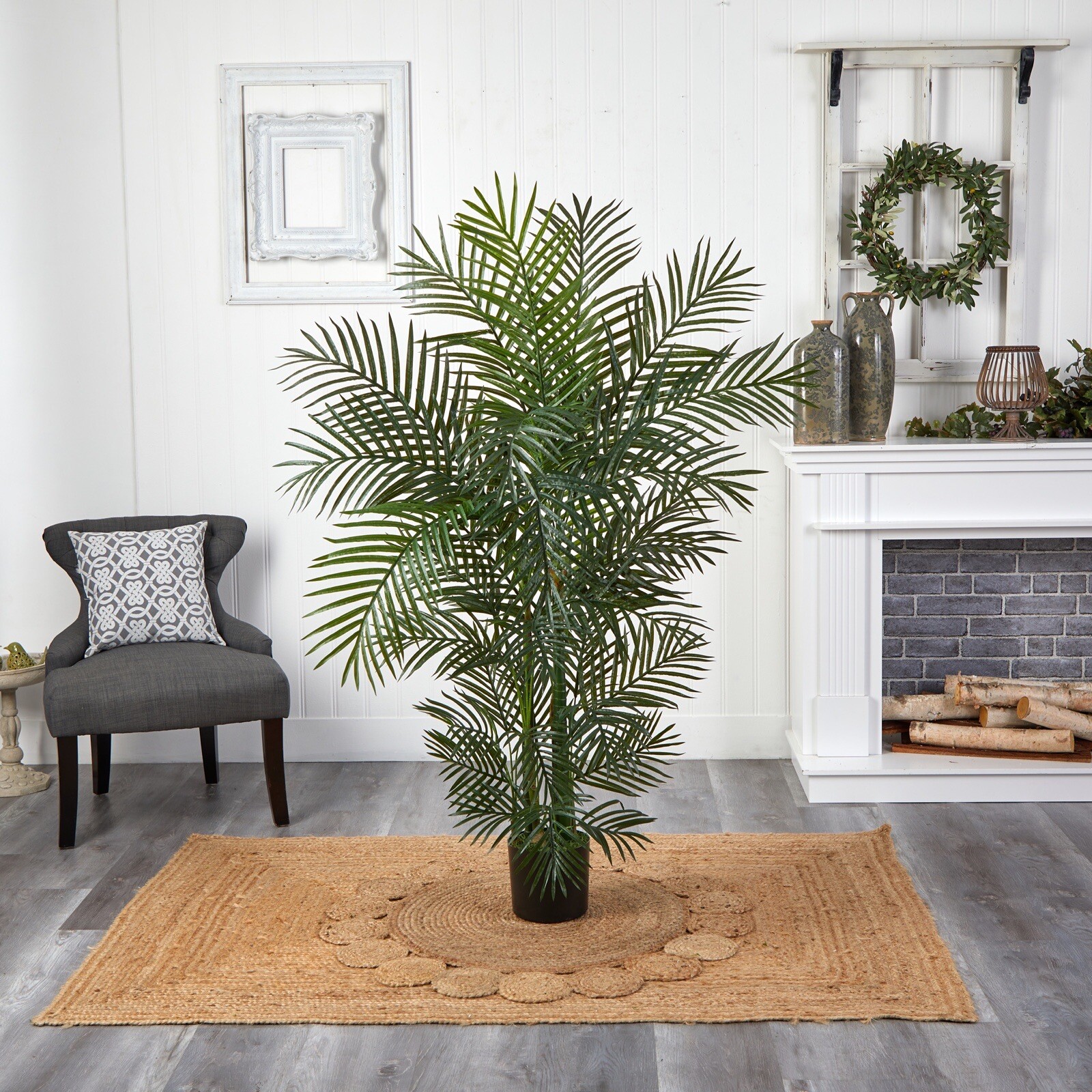 5’ Areca Artificial Palm Tree Home Decor UV (Indoor/Outdoor). Retail $219