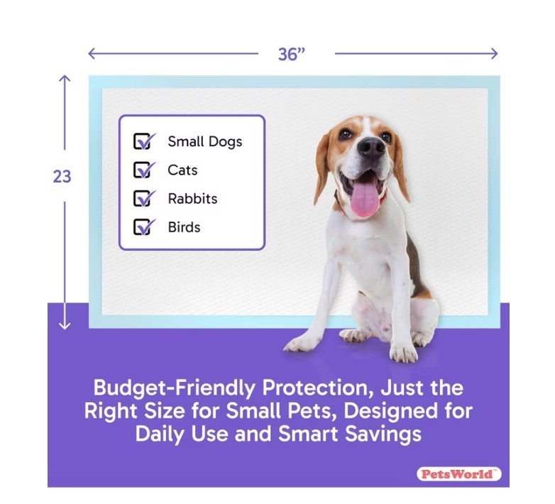NEW Economy Value Puppy Training & Potty Pads 23×36 inch 300 Count FREESHIPPING
