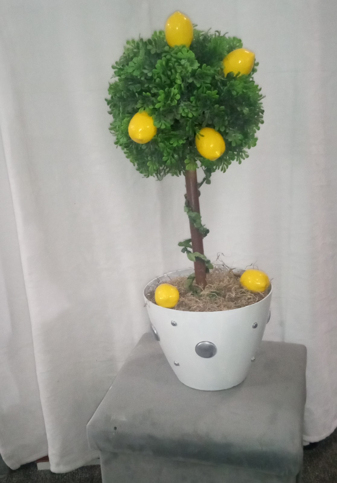 Handmade Faux Topiary Trees