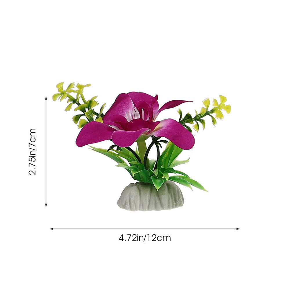 8pcs Artificial Flowers Decorative Flower For Plate Fake Flowers Decor