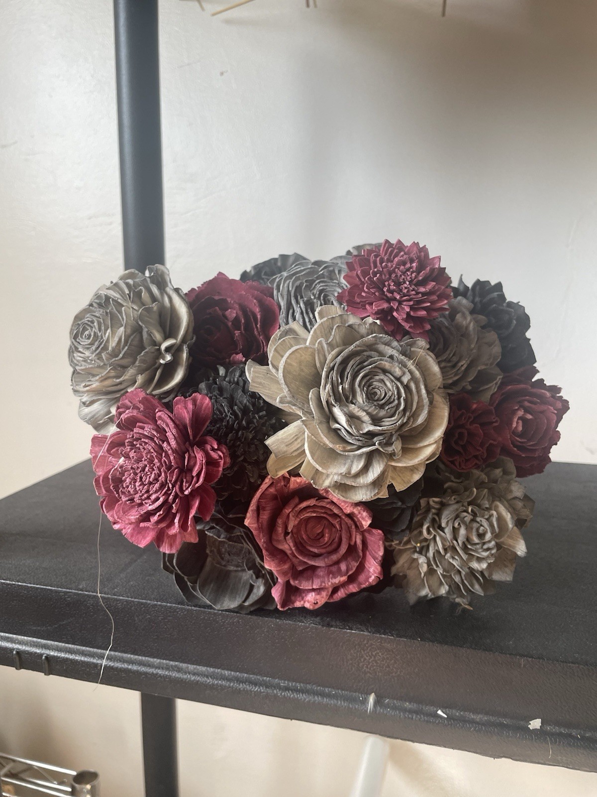 Handmade Wooden Flower Bouquet