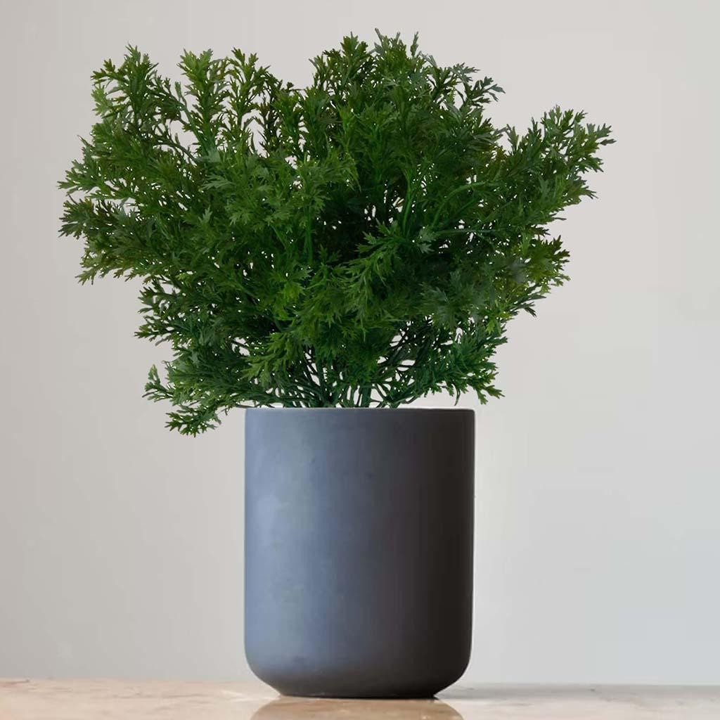 36CM Green Artificial Plant 6-Branch Parsley Grass Home Wedding