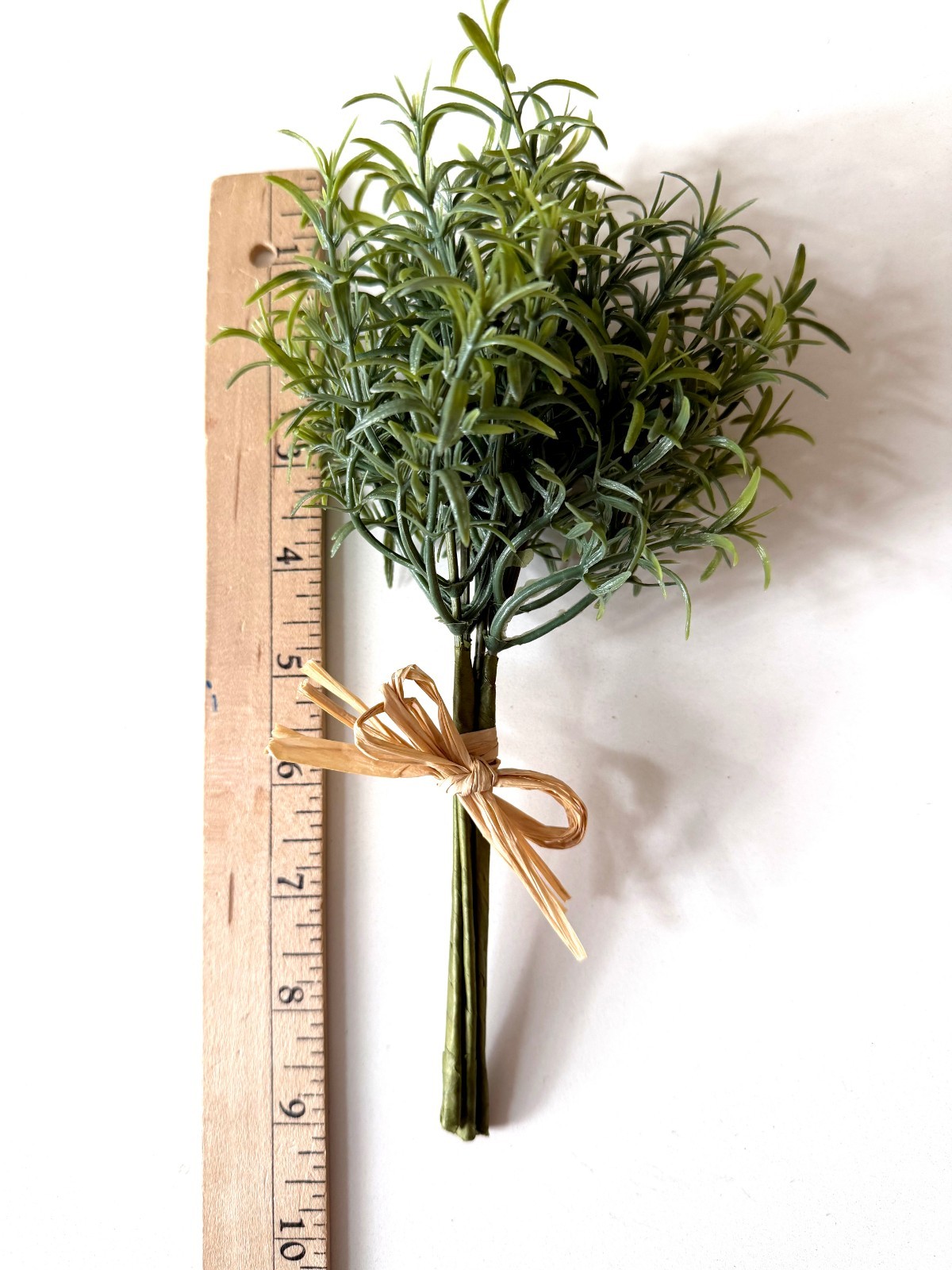 Primitive Farmhouse ARTIFICIAL ROSEMARY STEM Bush Pick Herb Branch Greenery