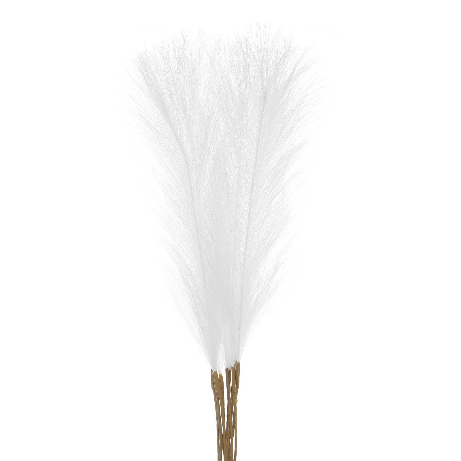 10Pcs Pampas Artificial Grass,21″ Fake Pampas for Wedding Decoration,White
