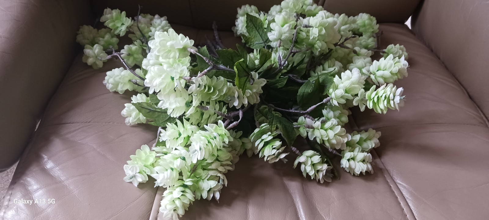 Artificial Hanging Hops Plant Cascading Flowers