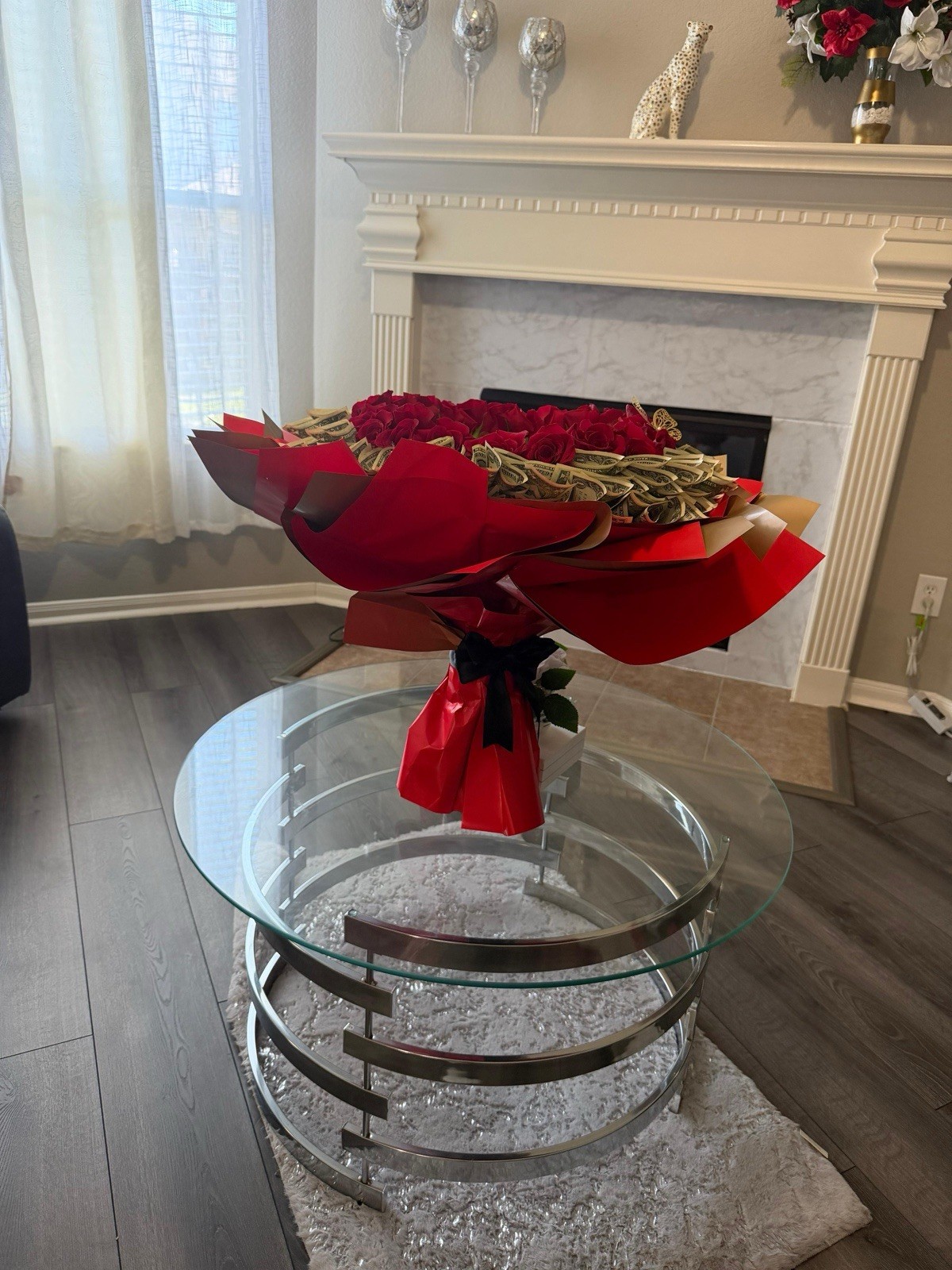 Eternal Ribbon Roses Handmade Forever Blooms Artificial Flowers Rose