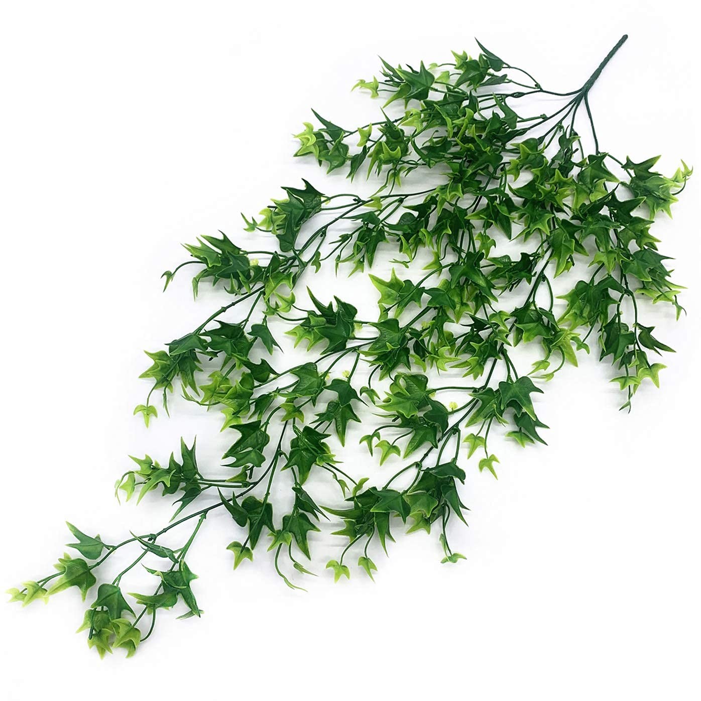 Artificial Hanging Vine, Faux Vines Ivy Leaves Outdoor Fake Hanging Plants Lu…