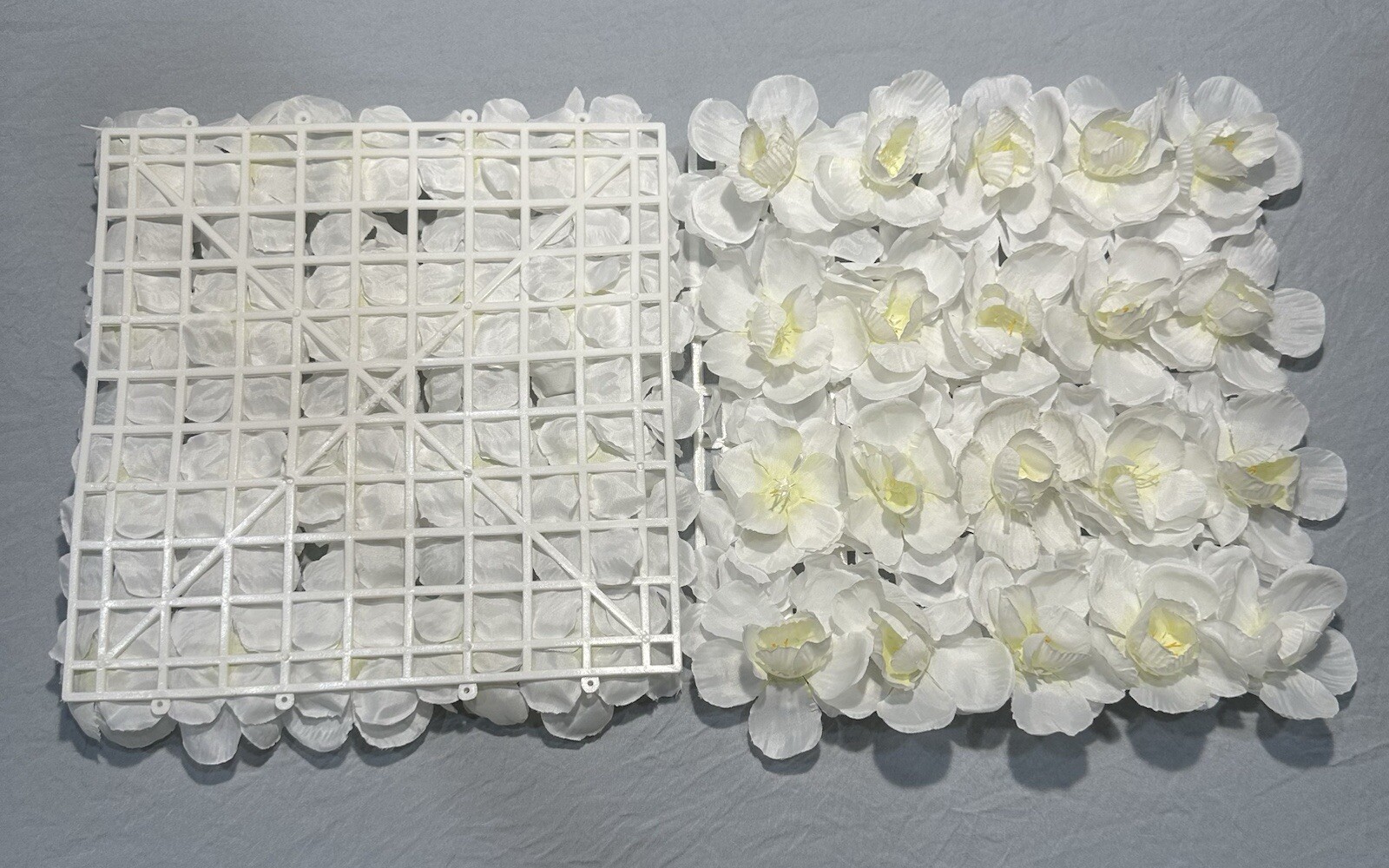 Target Bullseye Spring White Artificial Wedding Party Greenery Tiles Flower Wall