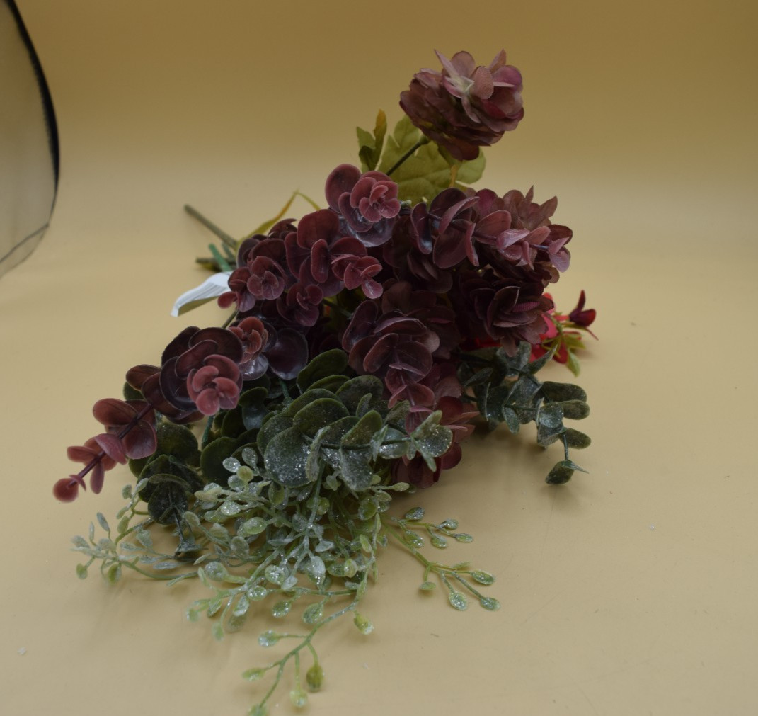 4 Artificial Faux Floral Eucalyptus, Jade ++ Stems For Crafts Floral Decor