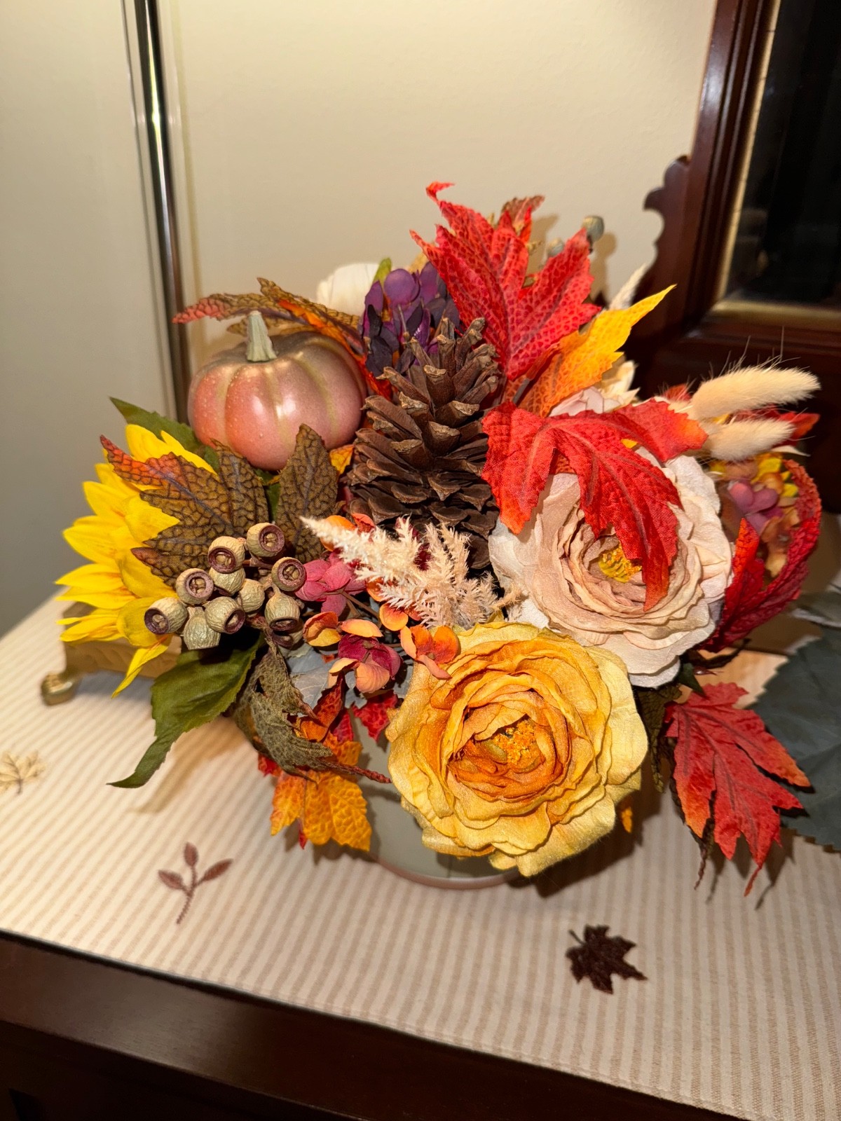 Custom Farmhouse Fall Floral Arrangement “NEW”