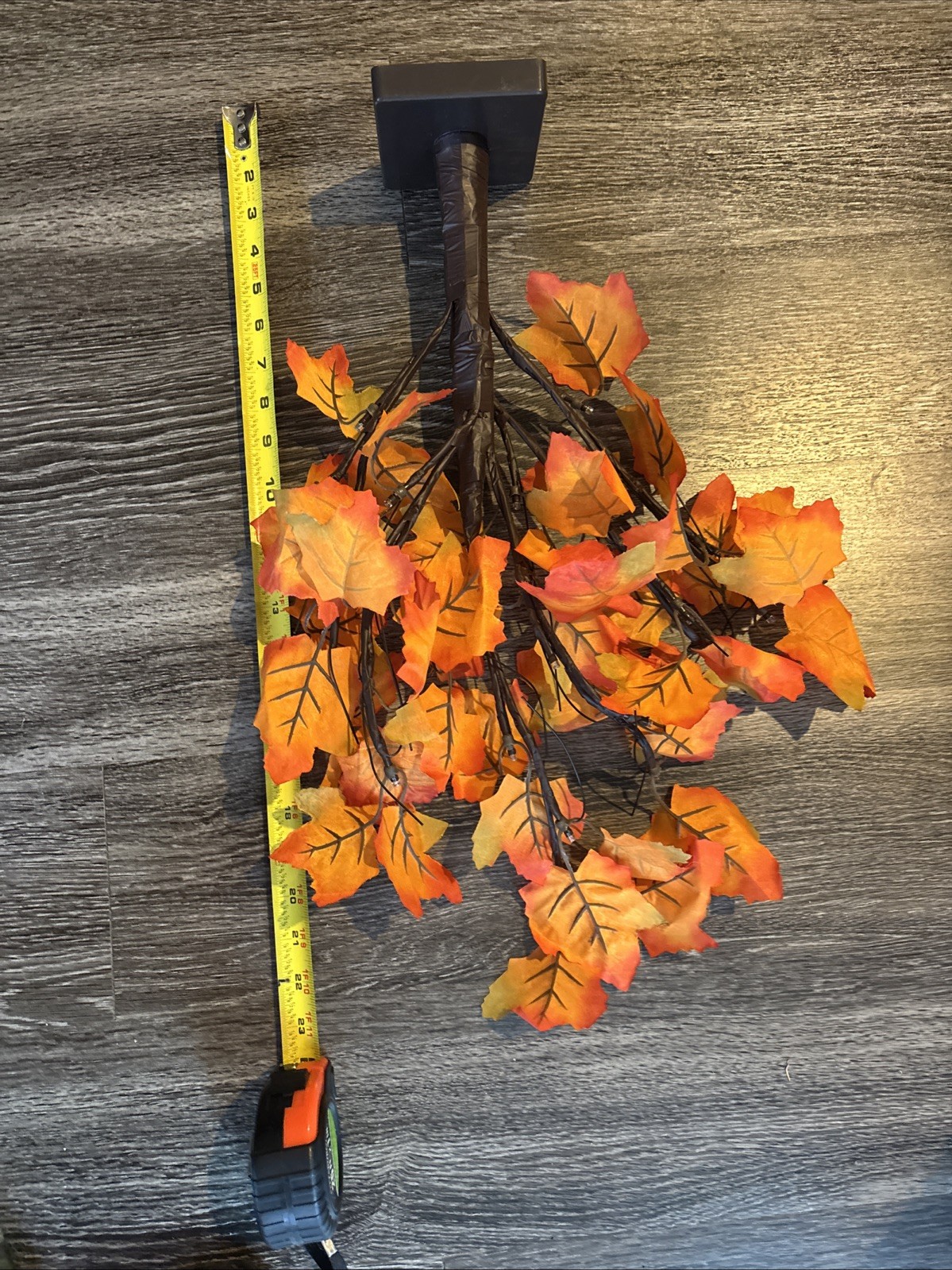 2 FT Fall Tree with LED Light Light Up Tablet Shelf Fall Thanksgiving Maple