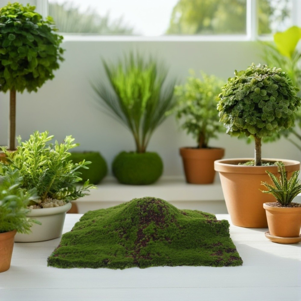 Artificial Moss for Decoration Faux Grass Turf Lawn Indoor Plants