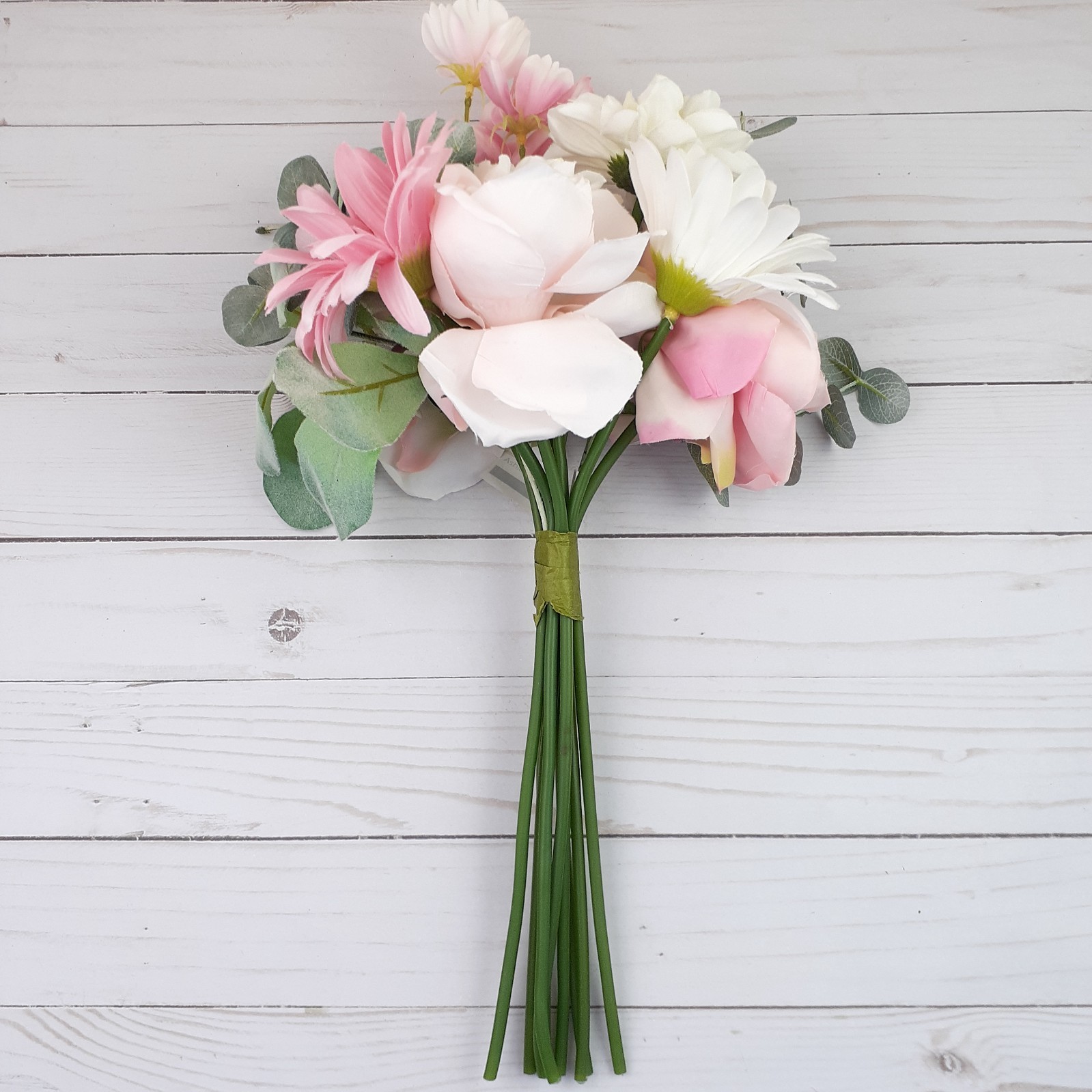 Flower Bouquet Spring Floral Decor Wedding Romantic Pink F15