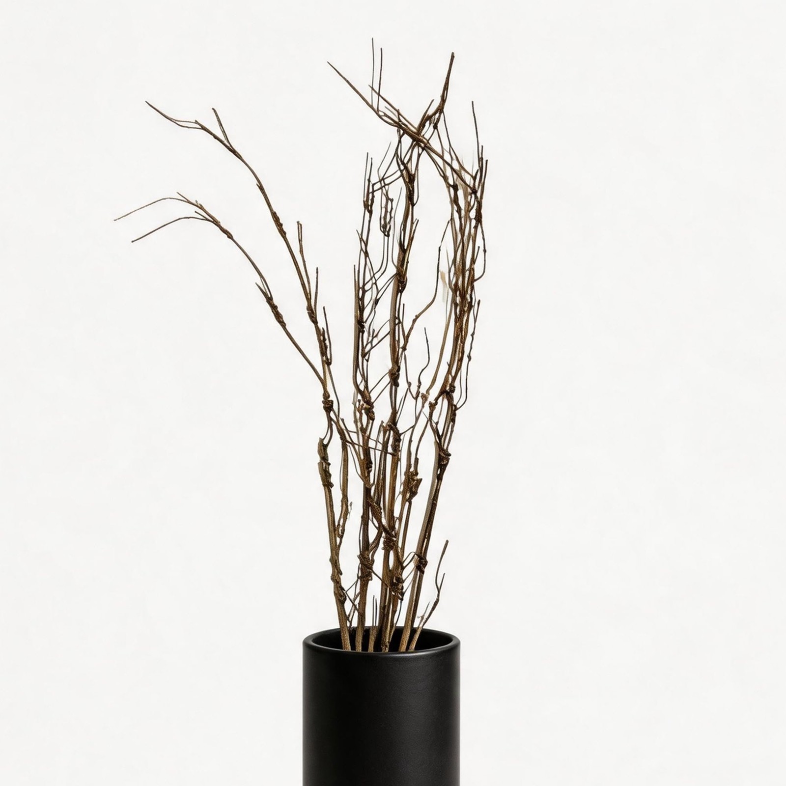 5 PCS Curly Willow Branches 34 Inch, Bendable Artificial Dried Twigs Fake Vin…