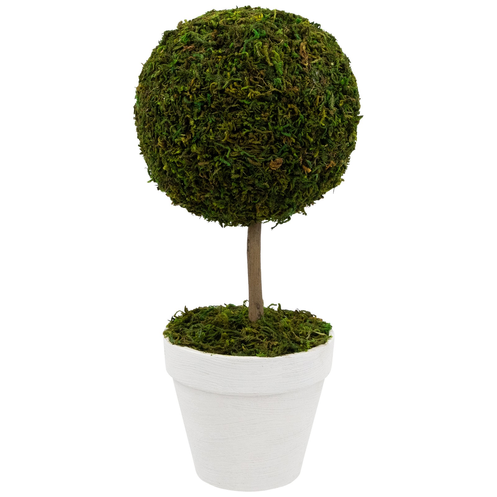 Northlight 15″ Green Reindeer Moss Ball Potted Artificial Spring Topiary Tree