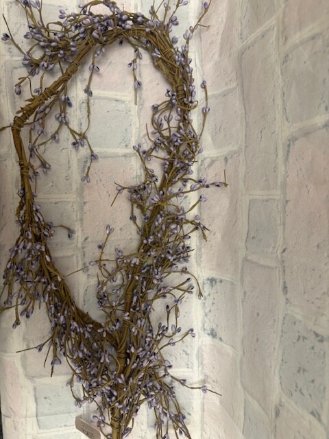 Pip Berry Garland LAVENDER 4′ FULL BEAUTIFUL BERRIES