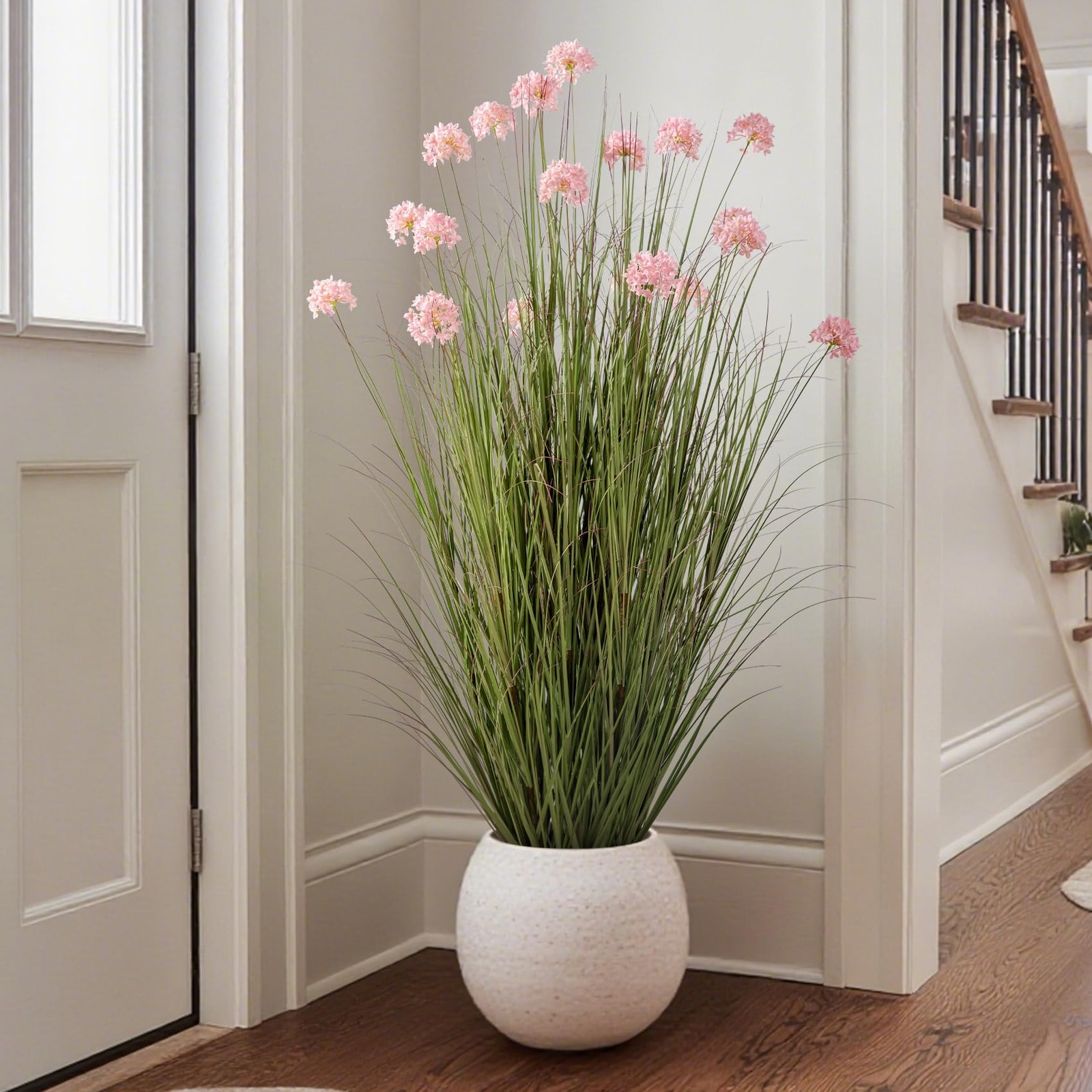 57in Lifelike Artificial Tall Grass Plant with 19 Lifelike Dandelion Flower a…