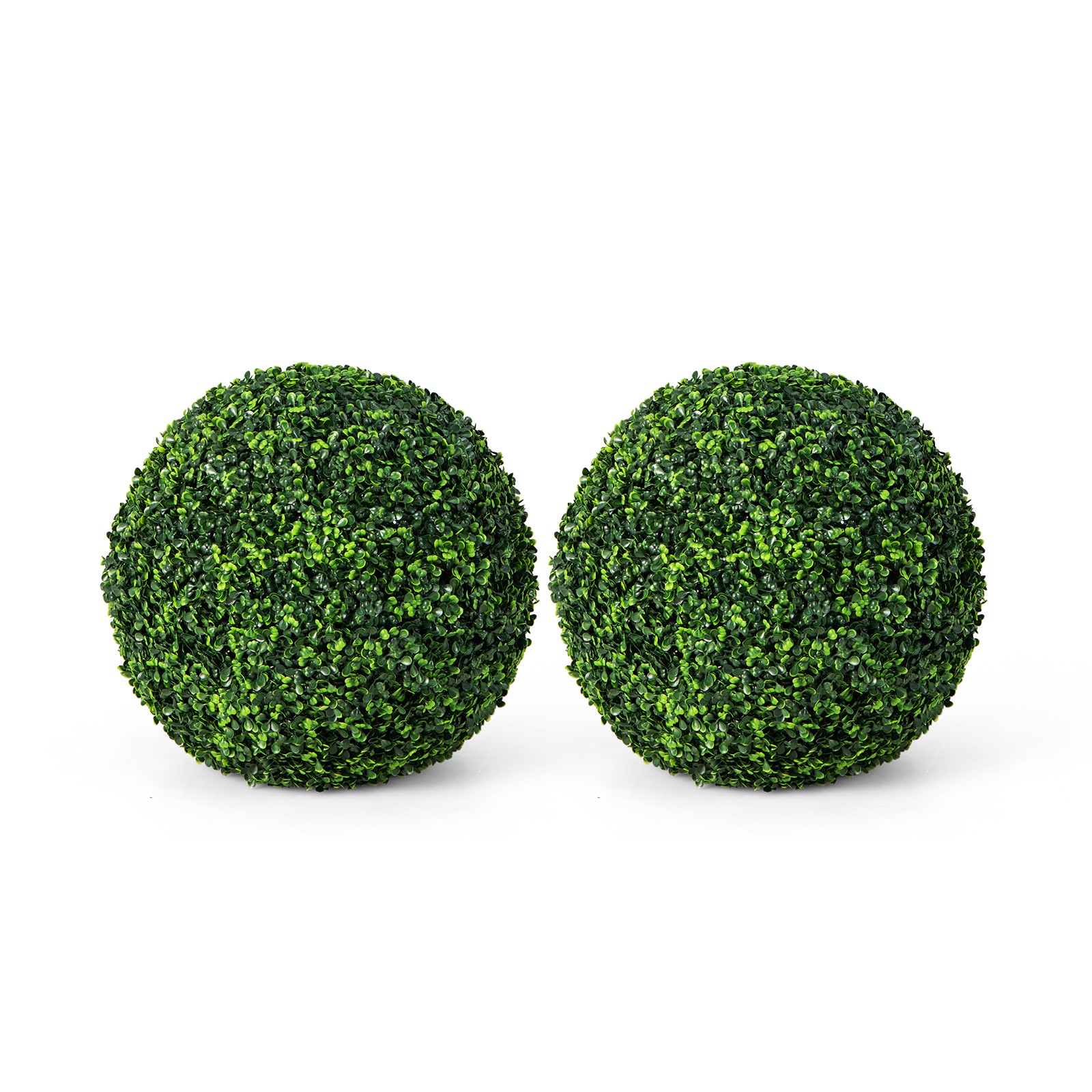 2 PCS Artificial Plant Topiary Ball 19″ Faux Decorative Balls for Indoor Outdoor
