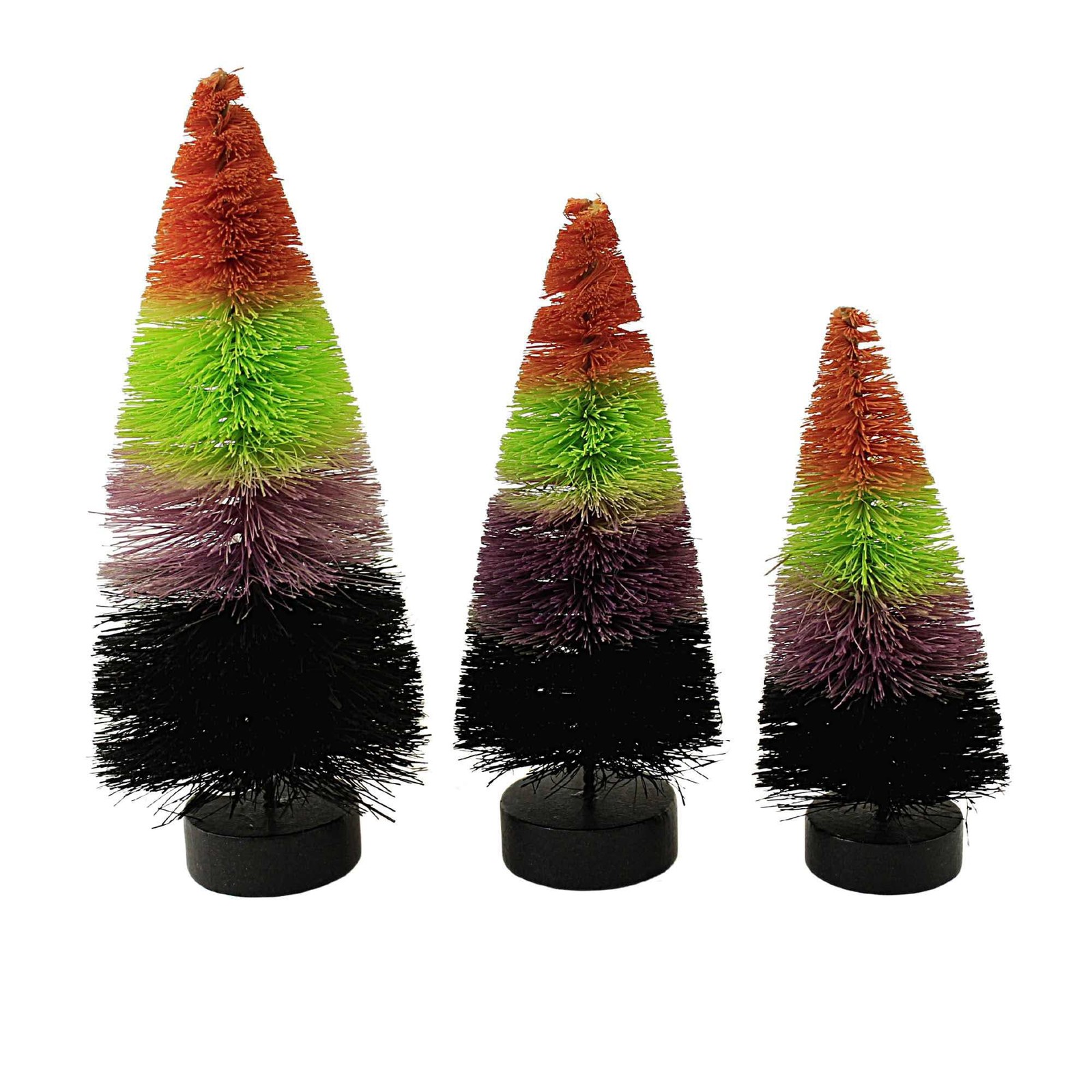 Bethany Lowe The Brighter Side Halloween Trees, Set of 3 Multicolored