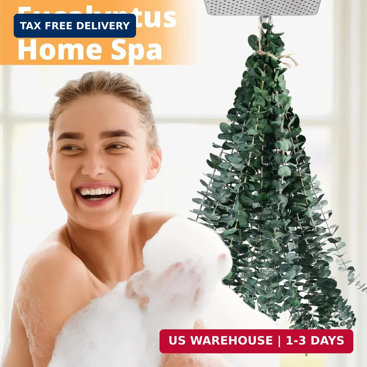 12PCS Dried Eucalyptus for Shower Hanging – 17” Real Large Preserved Eucalyptus