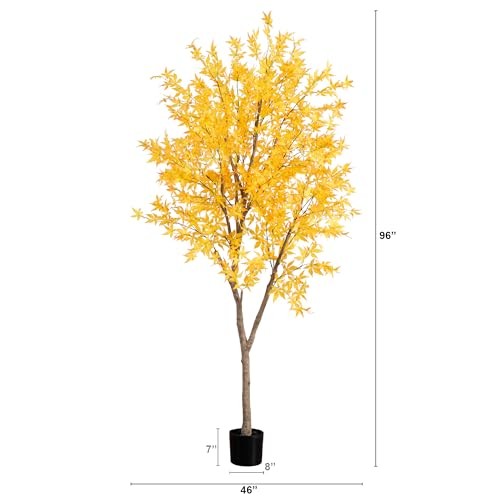 8ft. Autumn Maple Artificial Fall Tree