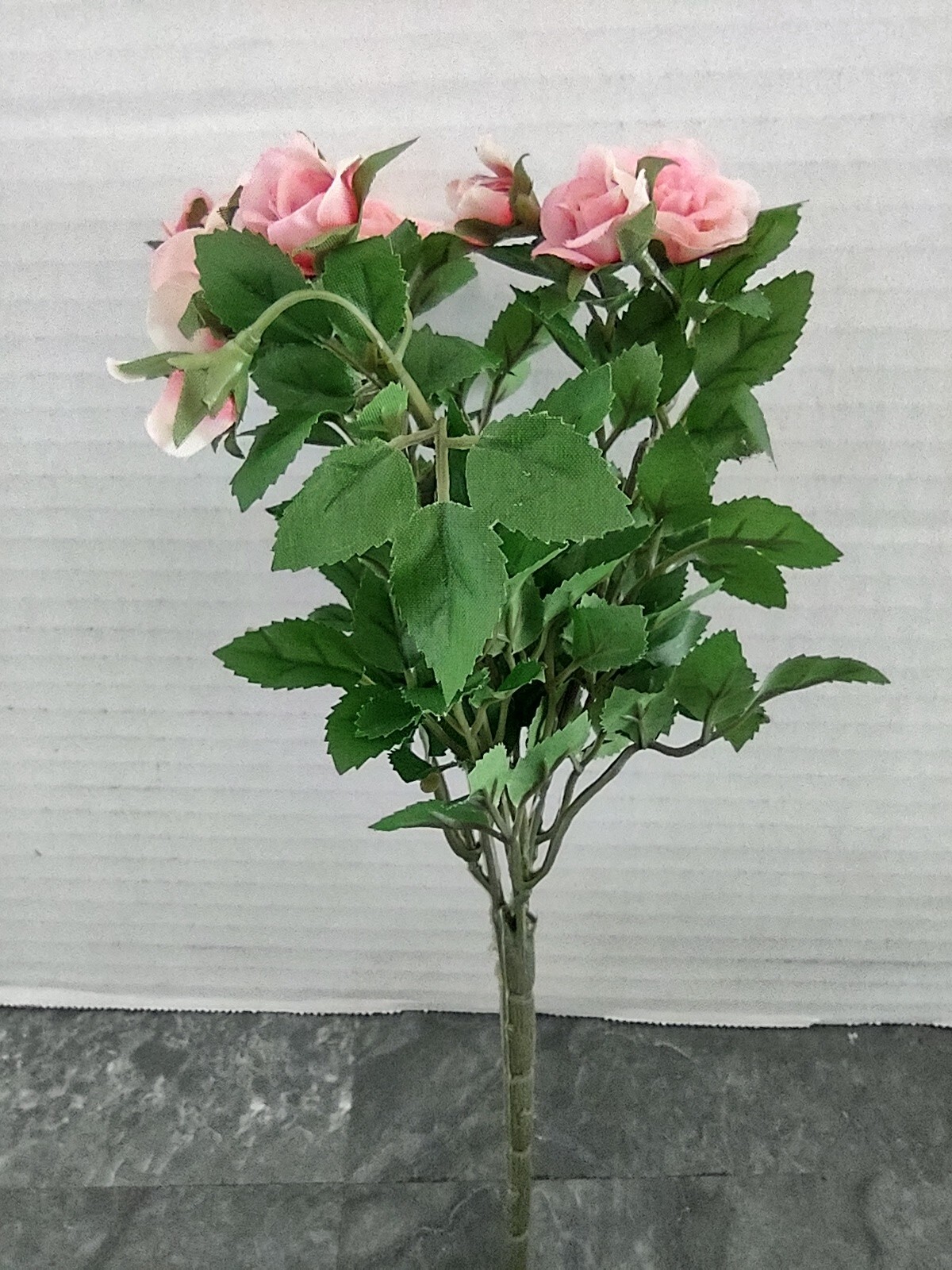 Mini rose bush arrangement silk flower arrangements