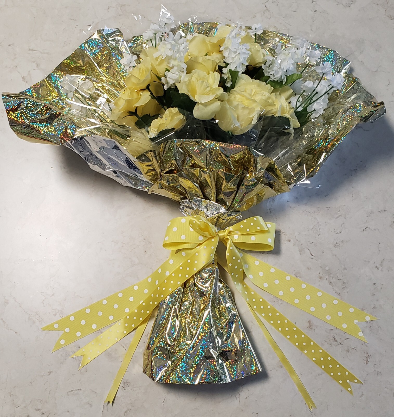 Artificial Floral Bouquet Handmade Variety for Graduations, Mother’s Day, Gift..