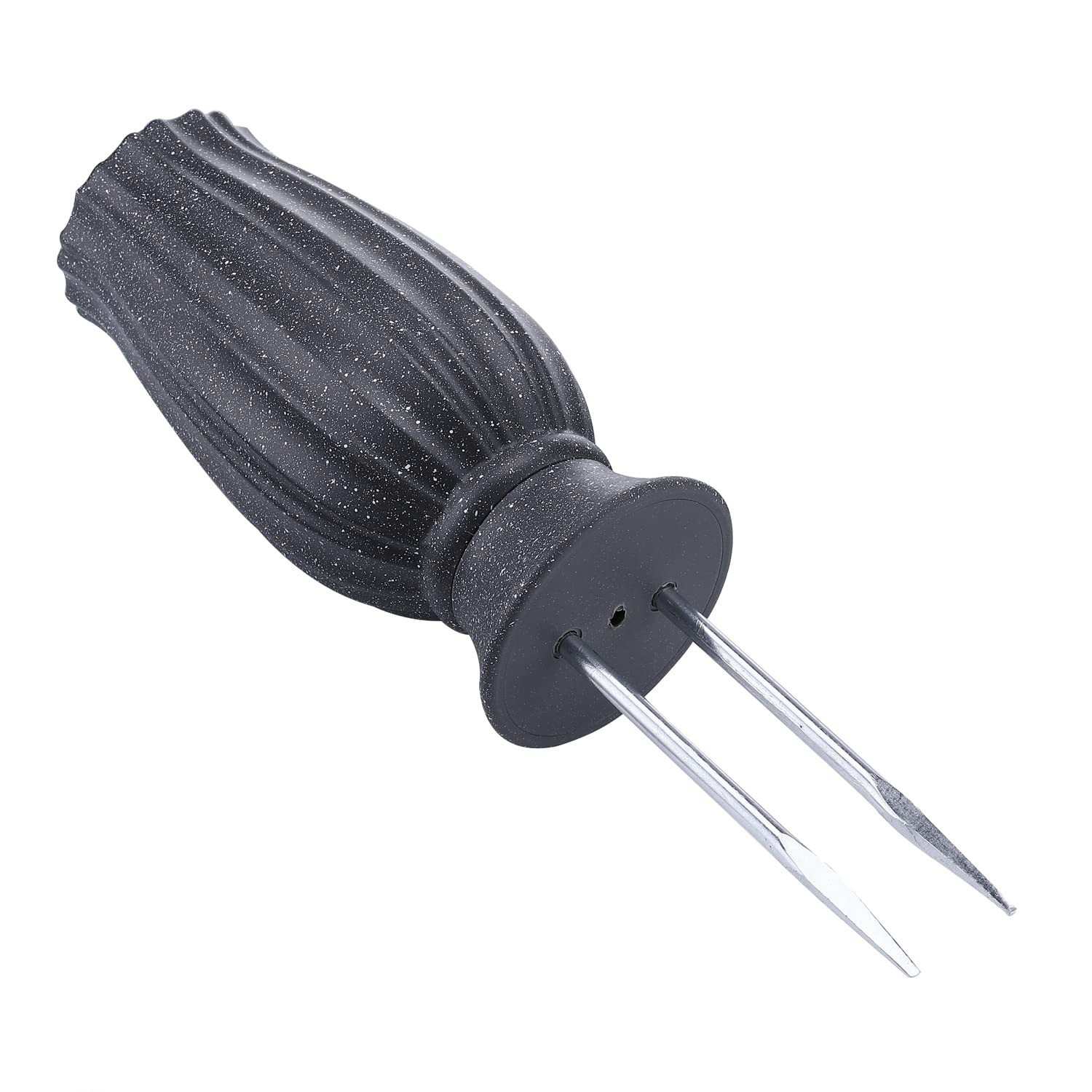 10″ Cemetery Vases with Metal Spike | Flower Holder for Grave Decorations, Drain