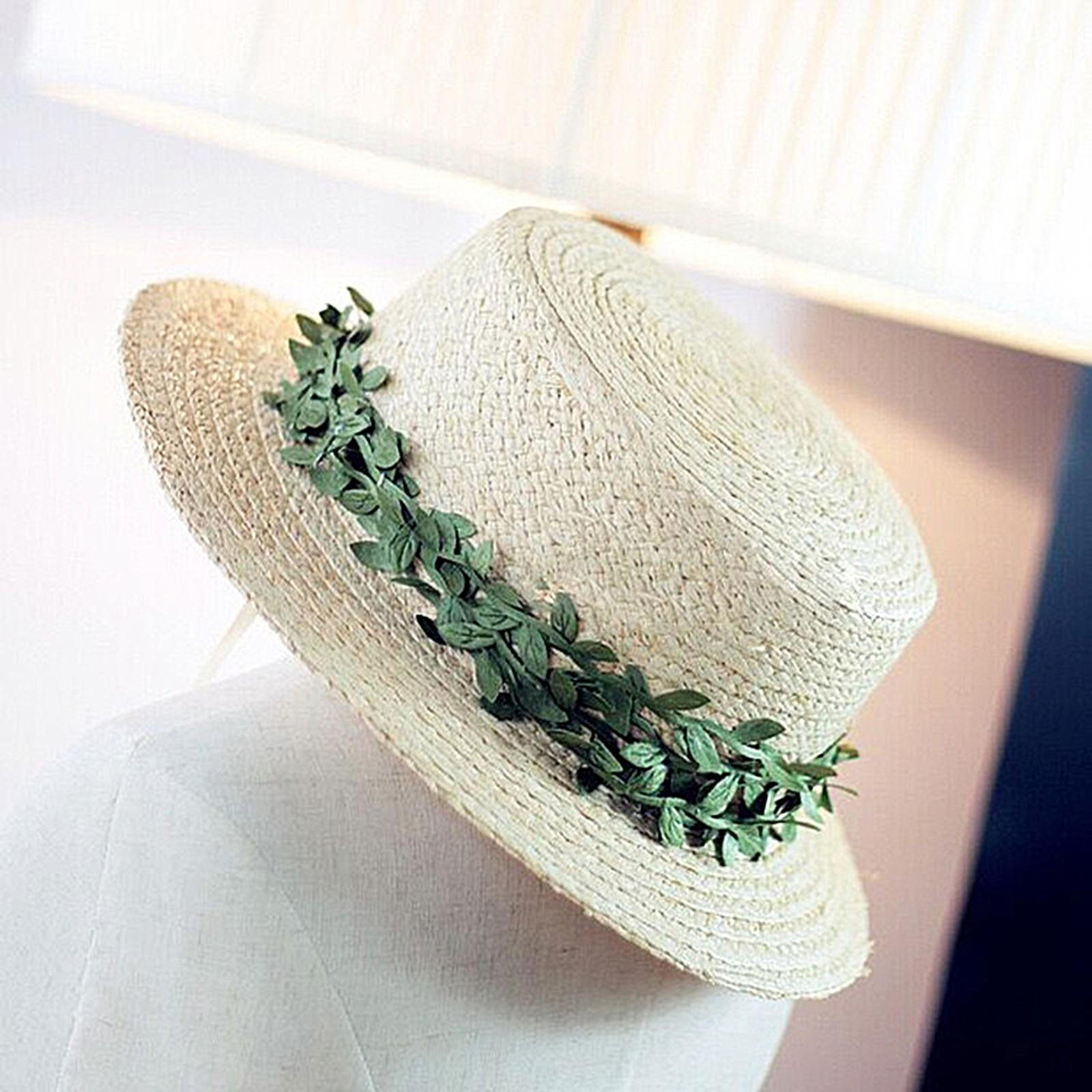 Artificial Greenery Garland Cloth Trailing Vine Leaf Greenery Plants for Wedding