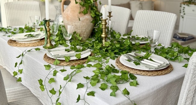 120Pack 840Ft Artificial Ivy Fake Vines,Ivy Garland Greenery Garland Fake