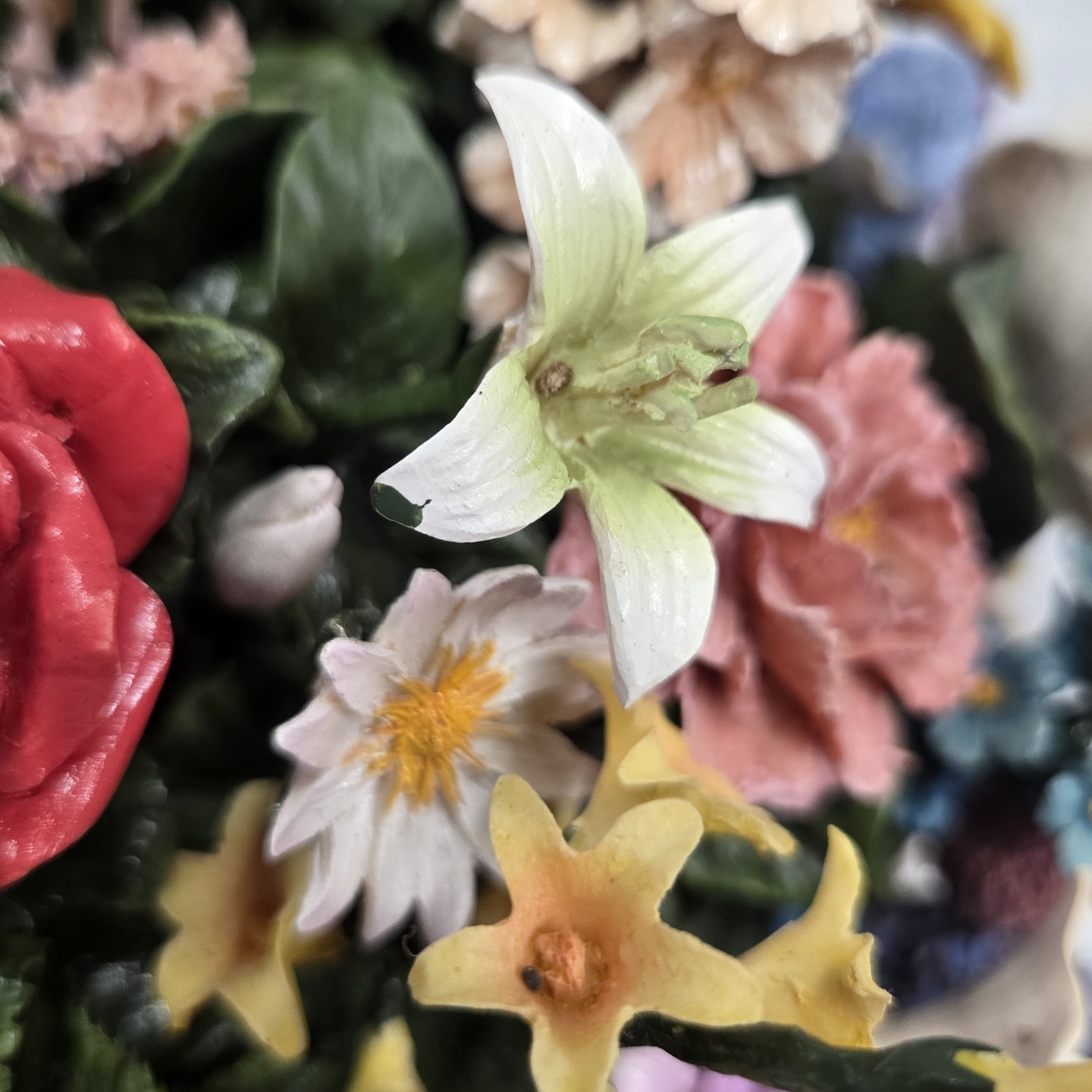Thomas Kinkade All American Bouquet 50 States Flower Bradford Exchange Porcelain