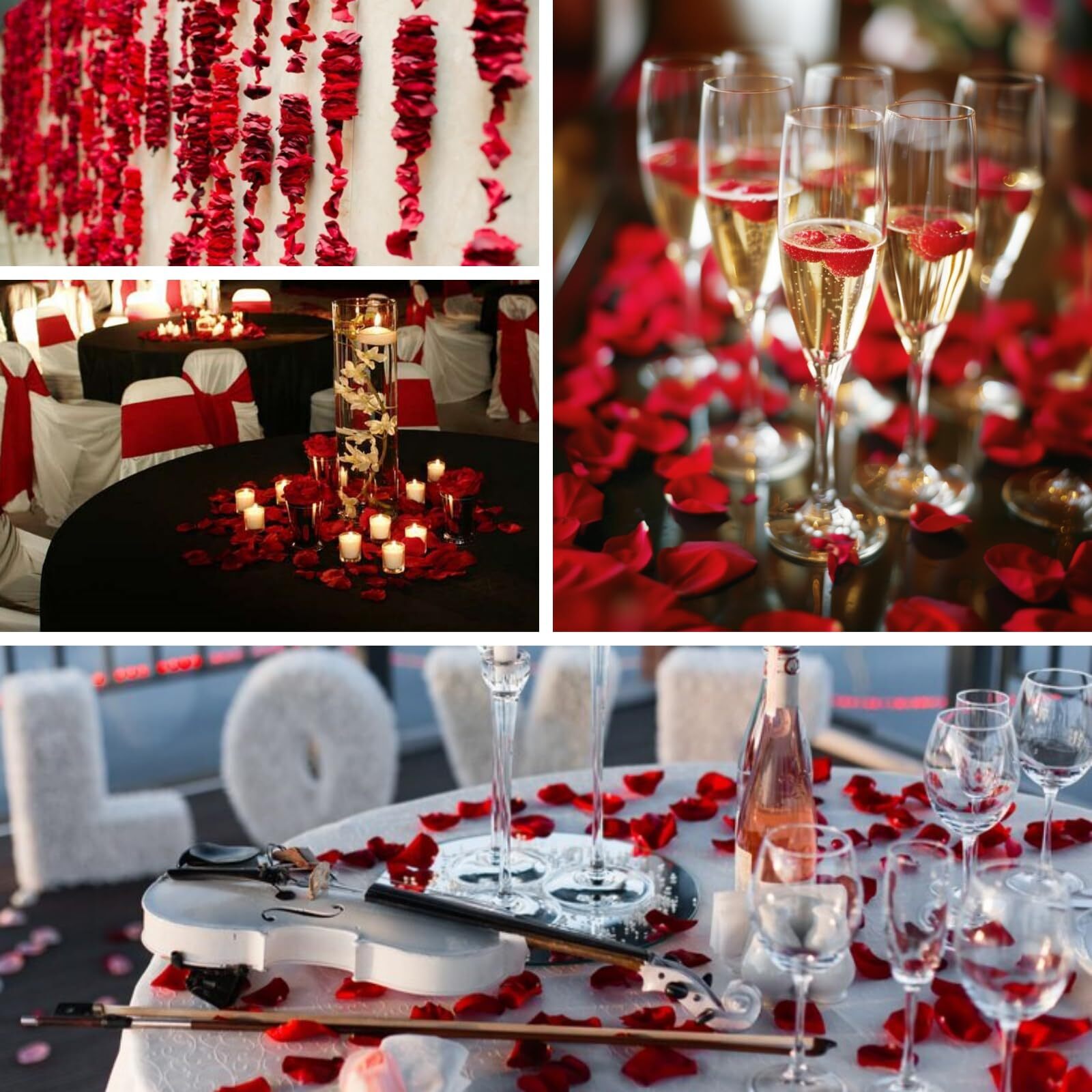 Dried Real Red Rose Petals Preserved Flower Petals for Wedding Party Decor