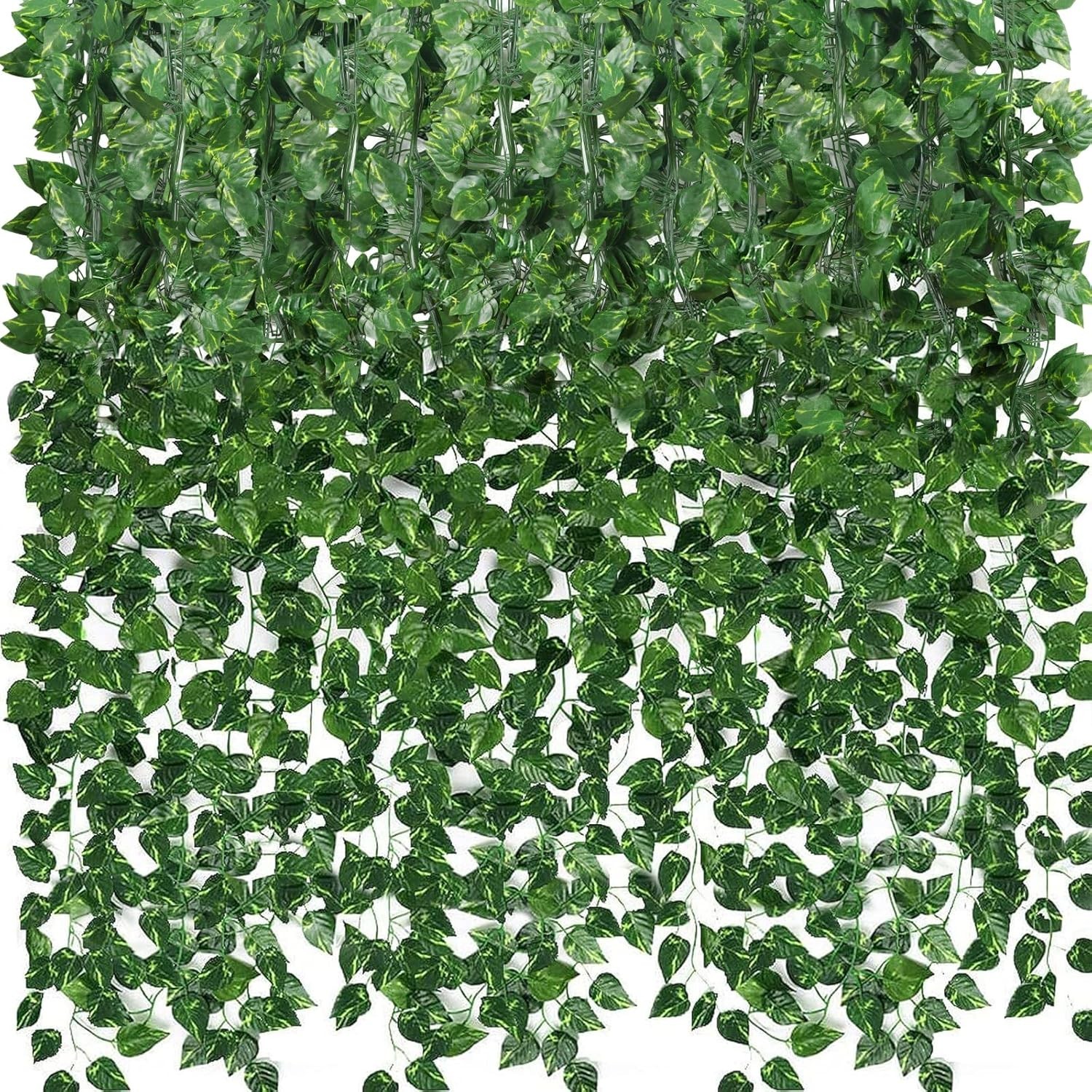 Artificial Ivy Greenery Garland 36 Pack – Jungle Theme Decor