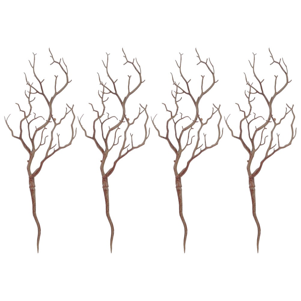 4 Pcs Branch for Vase Decor Decorative Branches Small Artificial