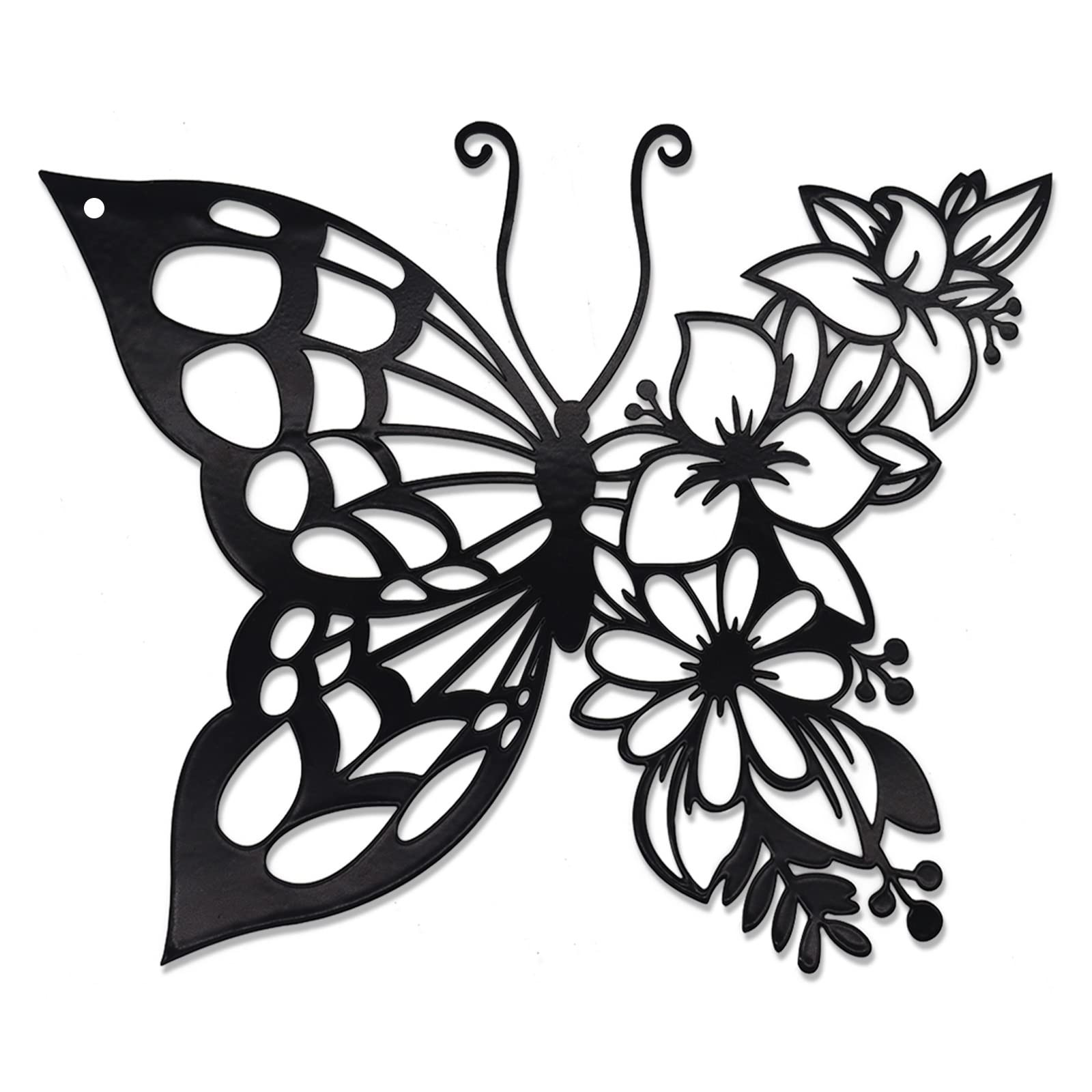 EZ4ENCE Butterfly Decoration Wall Art Boho Home Decor Medium, 1pcs