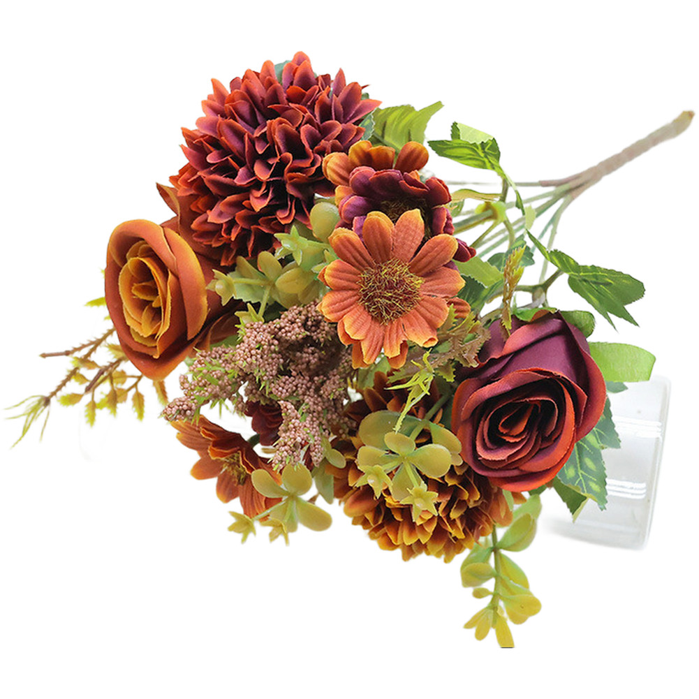 Persian Artificial Flower Bouquet 7 Heads for Home Studio Decoration
