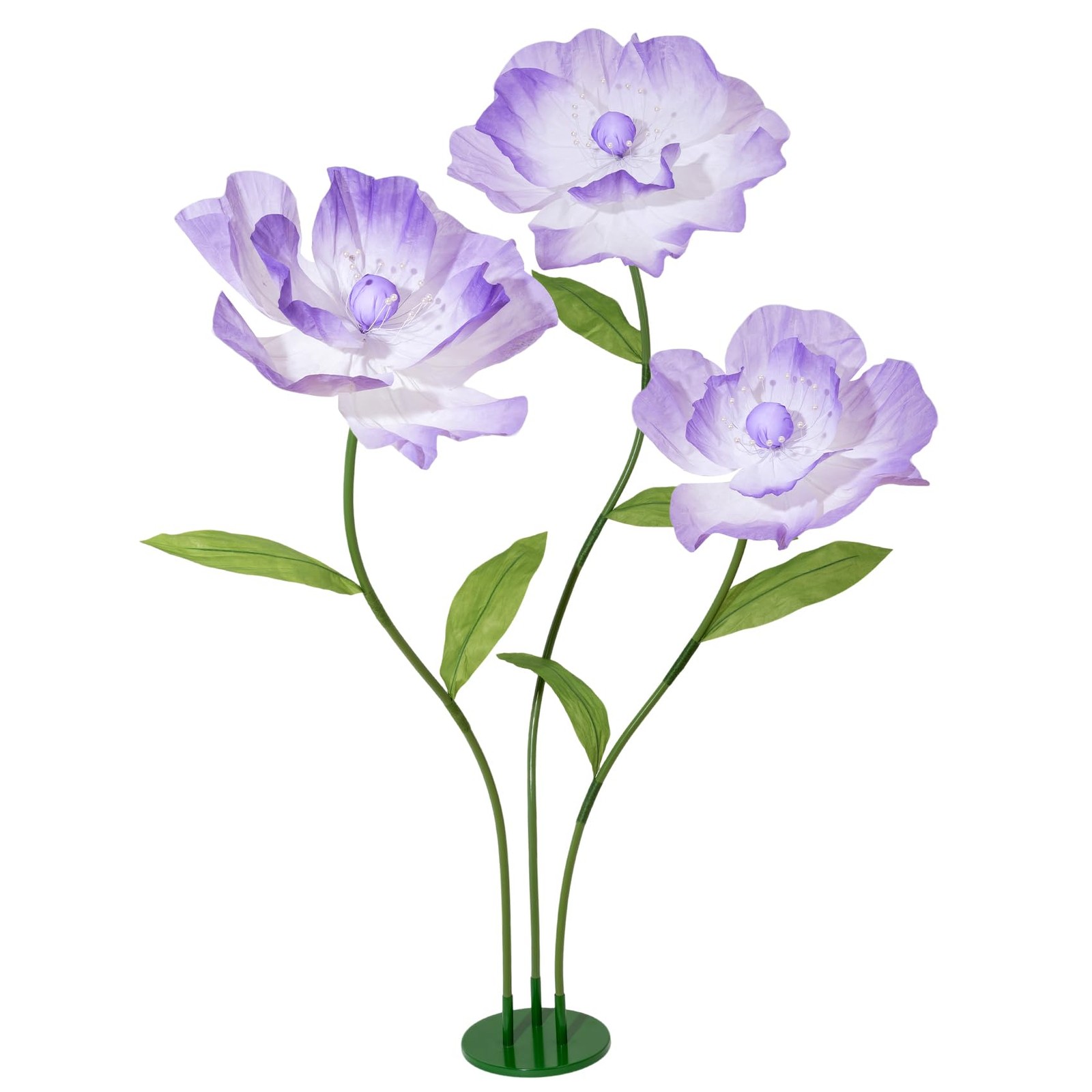 Giant Flowers for Decoration with Stand 69″ Giant Artificial Flowers for Part…