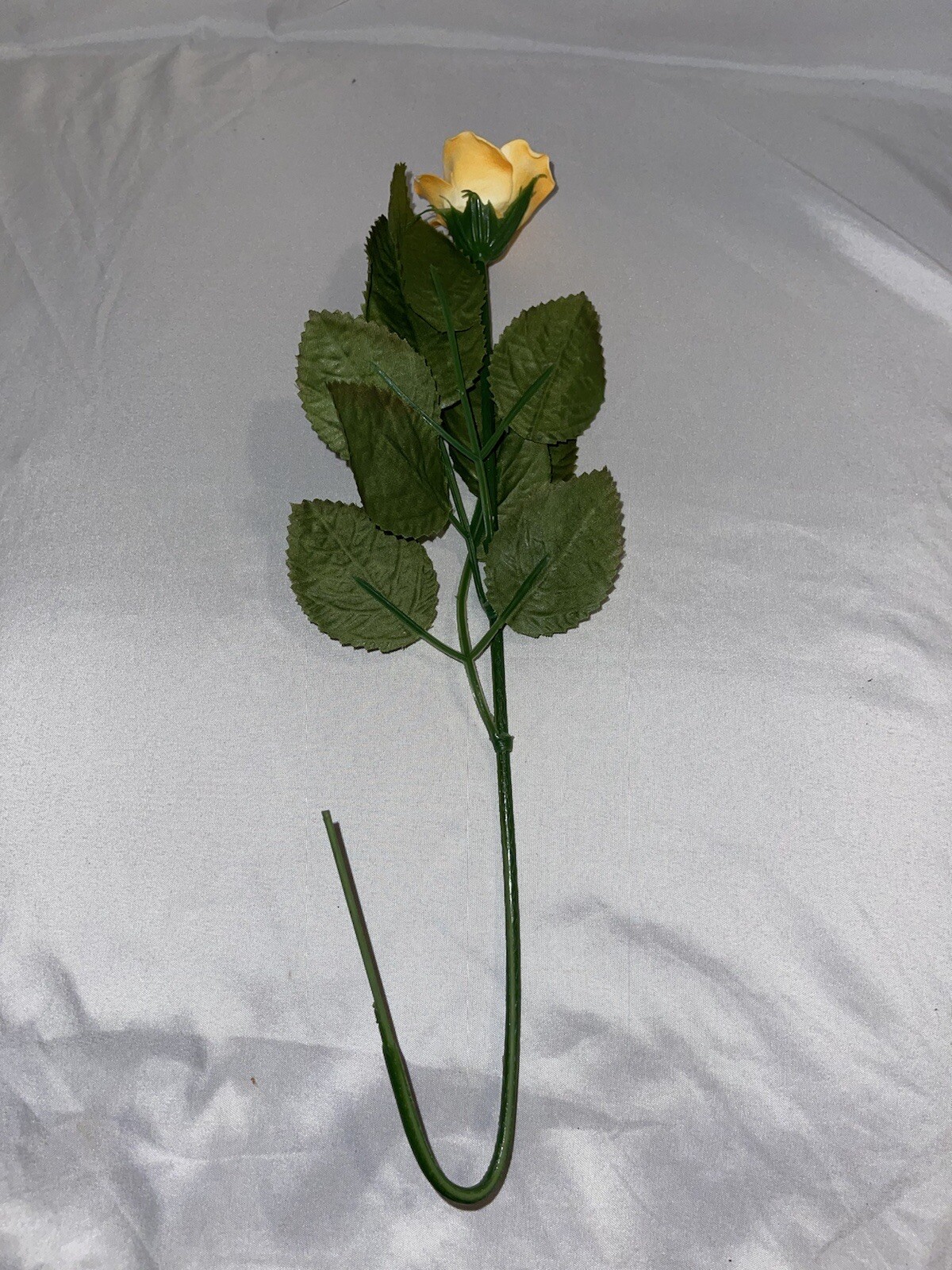vintage porcelain Single rose. Only Used For Decor. No Cracks Or Chips