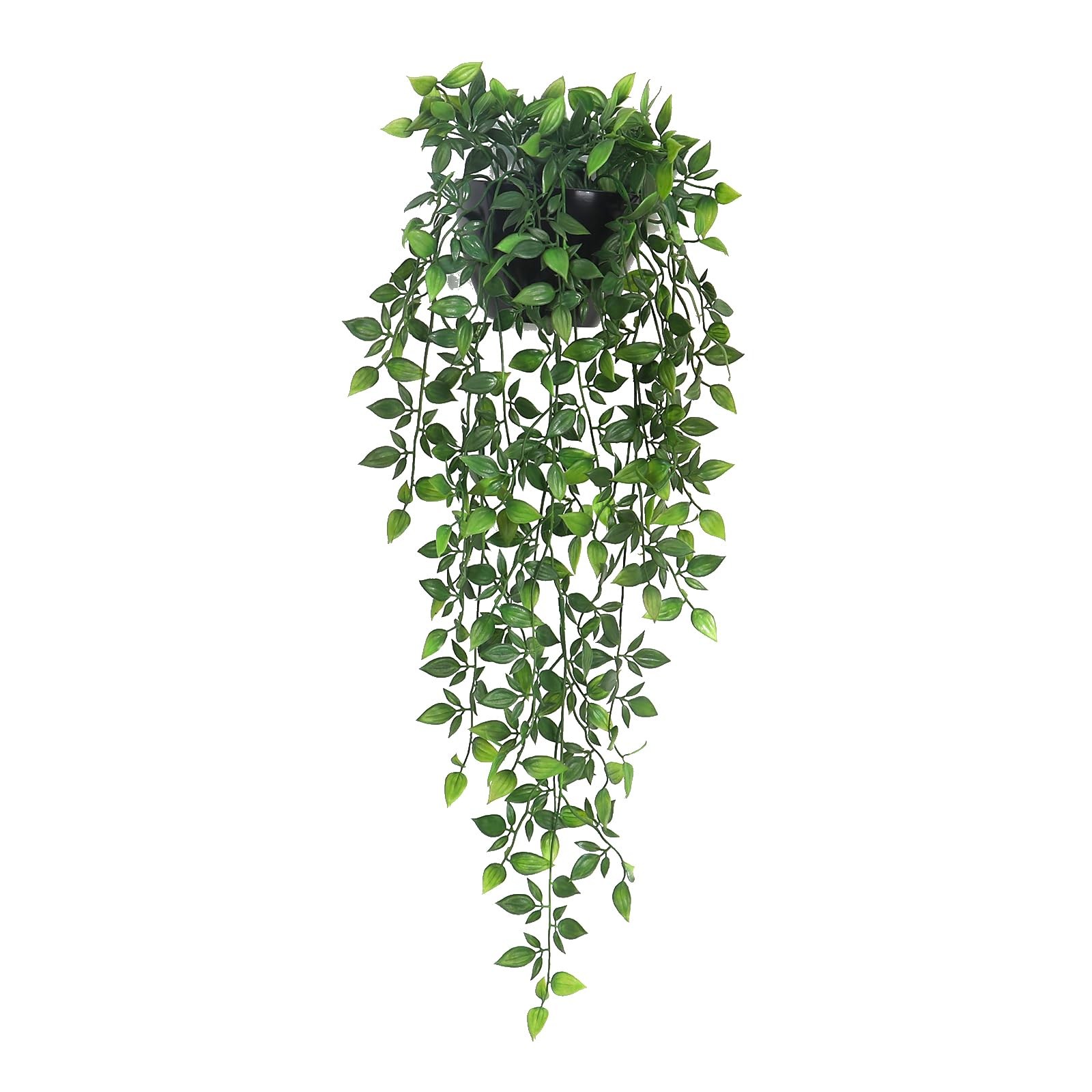 Artificial Hanging Plants,1 Pack Fake Wall Plants,Faux Mandala Vines Potted P…