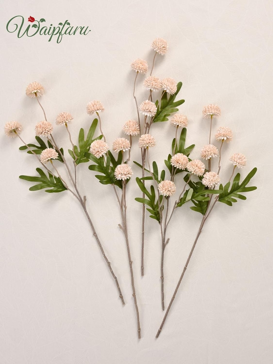 Fake Velvet Ball Mom Artificial Flowers for Wedding Decoration
